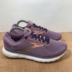 Brooks Women's Glycerin 18 Purple Athletic Running Shoes Sneakers Size 9.5